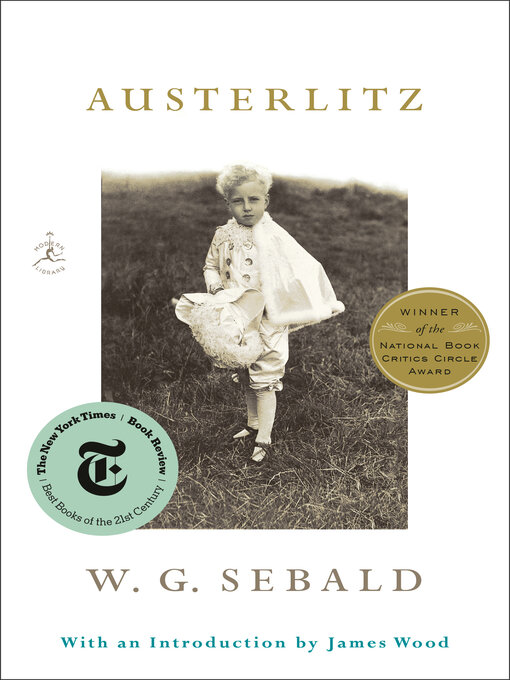 Title details for Austerlitz by W.G. Sebald - Wait list